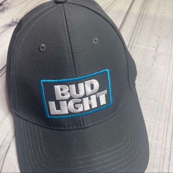 Bud Light Budweiser Baseball Cap Hat Adjustable One Size Fits Most. Tailgate - Picture 7 of 9